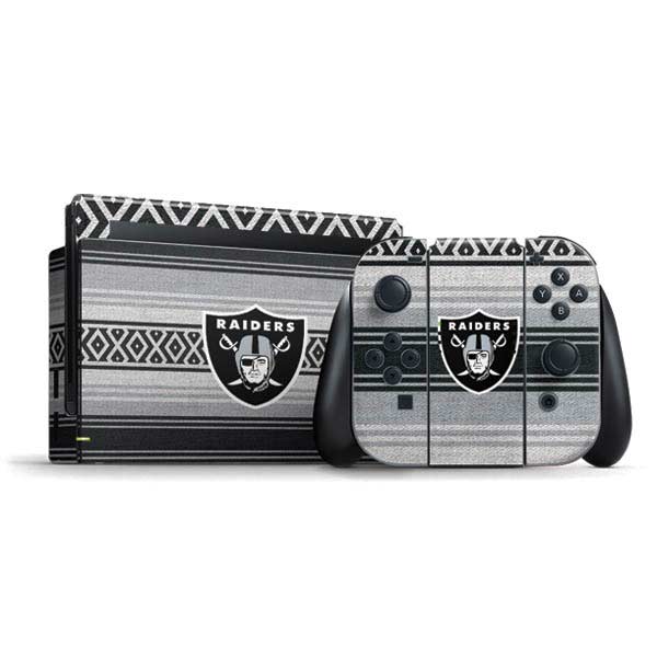 NFL Las Vegas Raiders Trailblazer Nintendo Skins