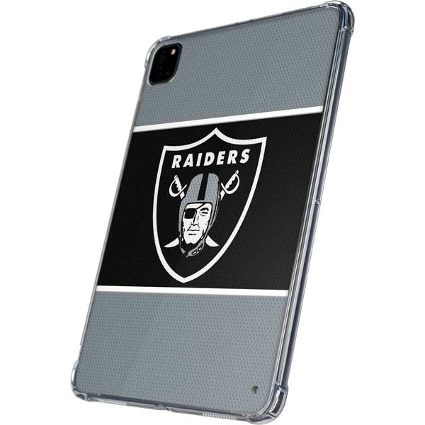 NFL Las Vegas Raiders Zone Block iPad Pro 11in (2024) Clear Case