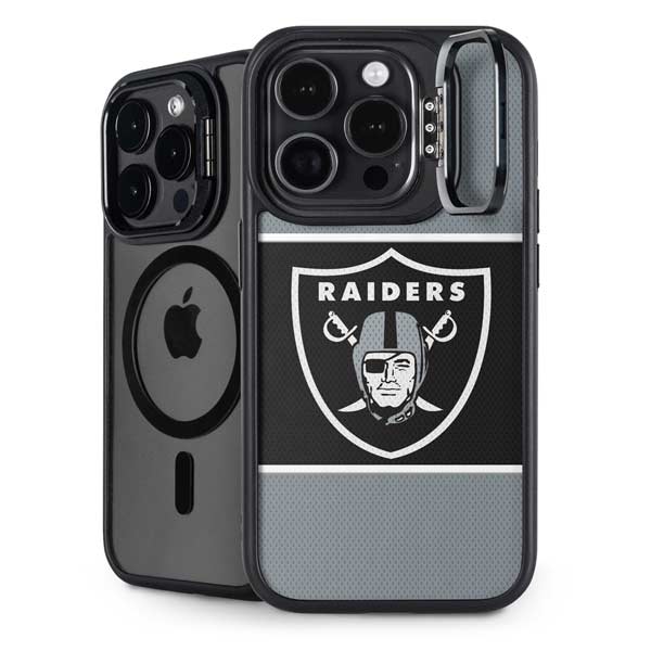 NFL Las Vegas Raiders Zone Block iPhone 14 Pro Kickstand Case