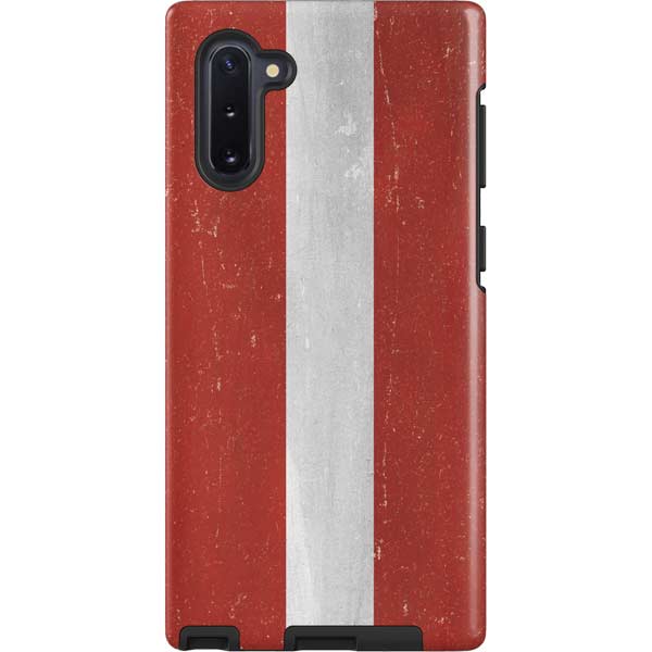 Latvia Flag Distressed Galaxy Cases