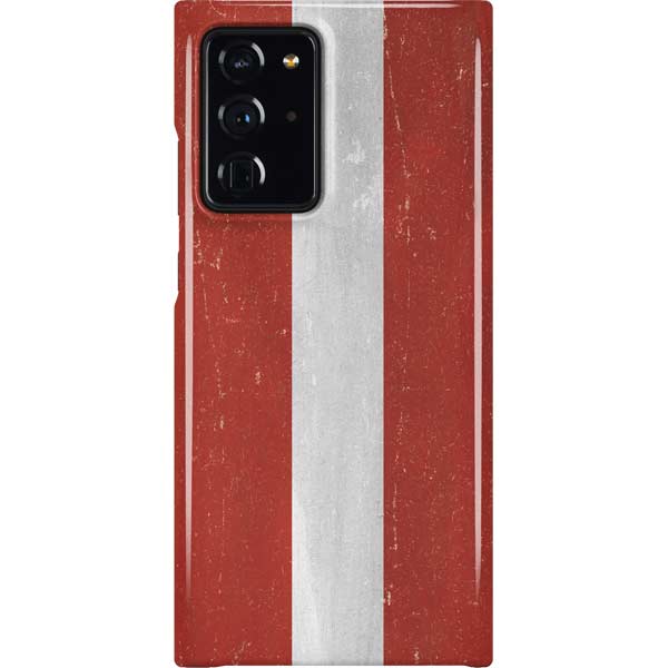 Latvia Flag Distressed Galaxy Cases