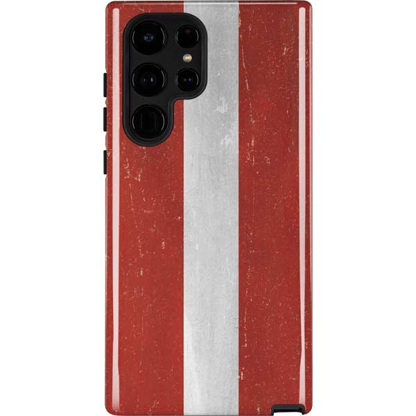 Latvia Flag Distressed Galaxy Cases