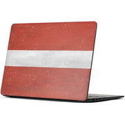 Latvia Flag Distressed Surface Laptop 7 15in Skin
