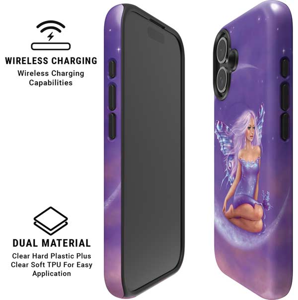 Lavender Moon Fairy by Rachel Anderson iPhone 16 Magsafe Impact Case