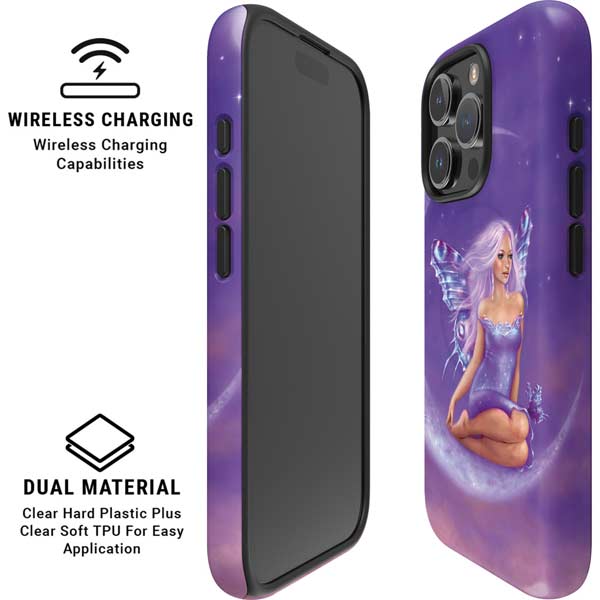 Lavender Moon Fairy by Rachel Anderson iPhone 16 Pro Max Magsafe Impact Case