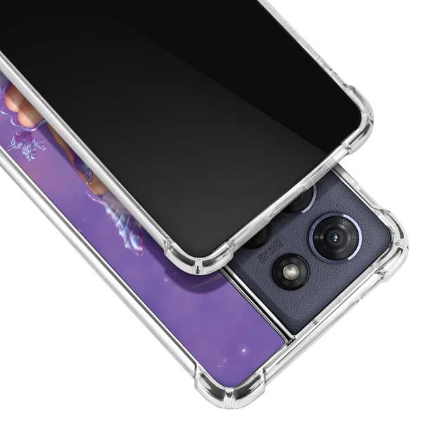Lavender Moon Fairy by Rachel Anderson Moto G 5G (2025) Clear Case