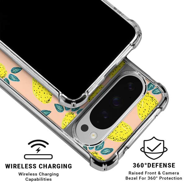 Bouffants and Broken Hearts Lemon Party Google Pixel 10 Pro XL Clear Case