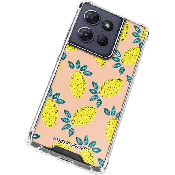 Bouffants and Broken Hearts Lemon Party Moto G Play 5G (2025) Clear Case