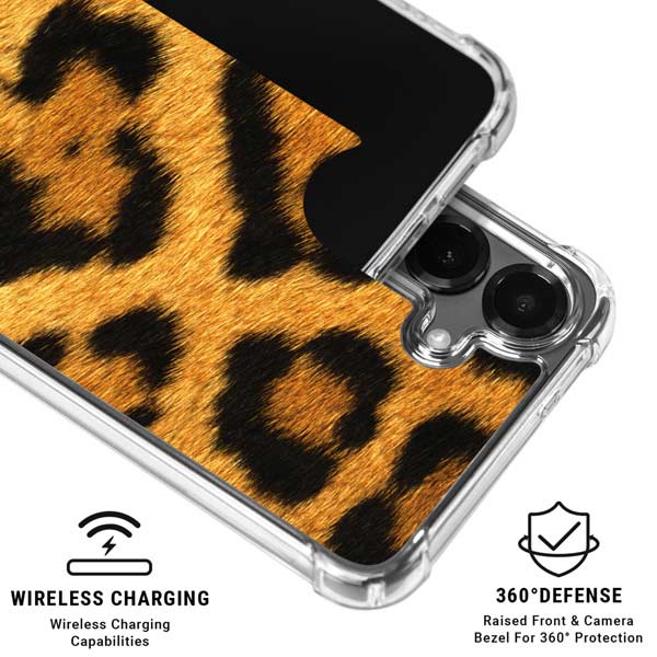 Leopard Galaxy S26 Clear Case