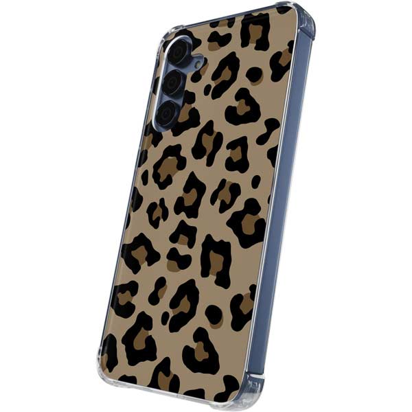 Leopard Print Galaxy A35 5G Clear Case