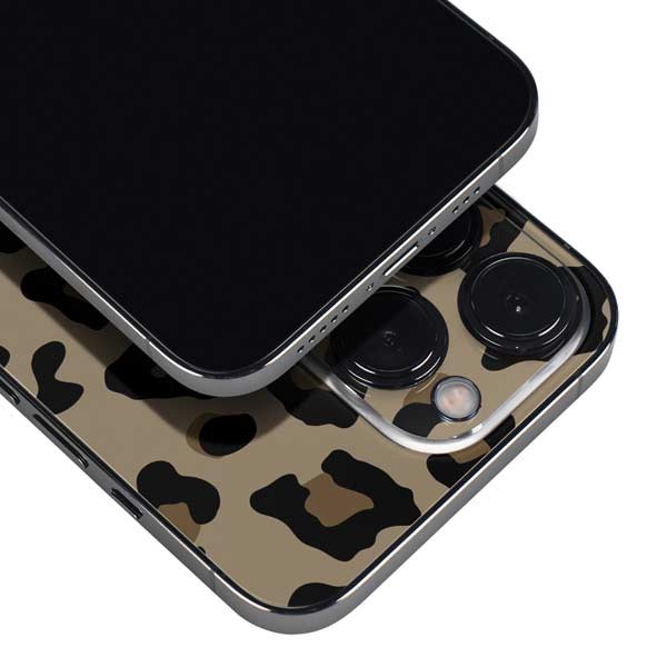 Leopard Print iPhone 15 Pro Max Skin