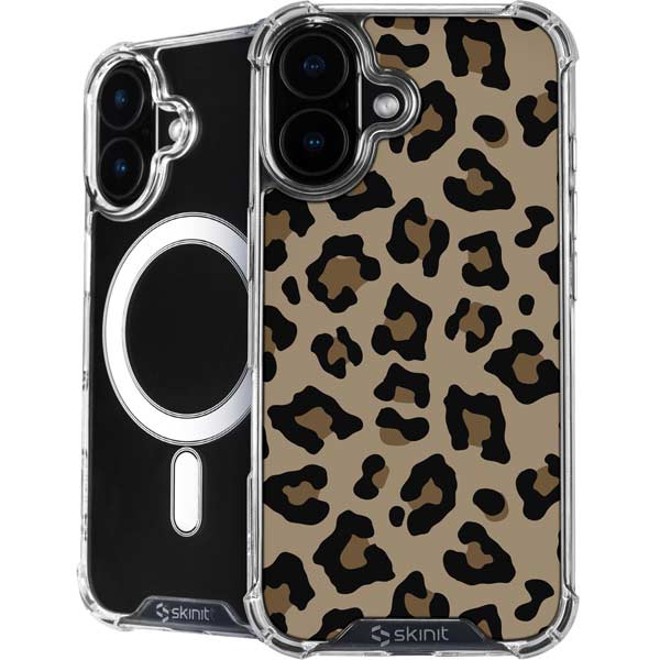 Leopard Print iPhone 16 MagSafe Case
