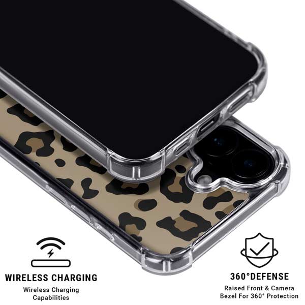 Leopard Print iPhone 16 MagSafe Case