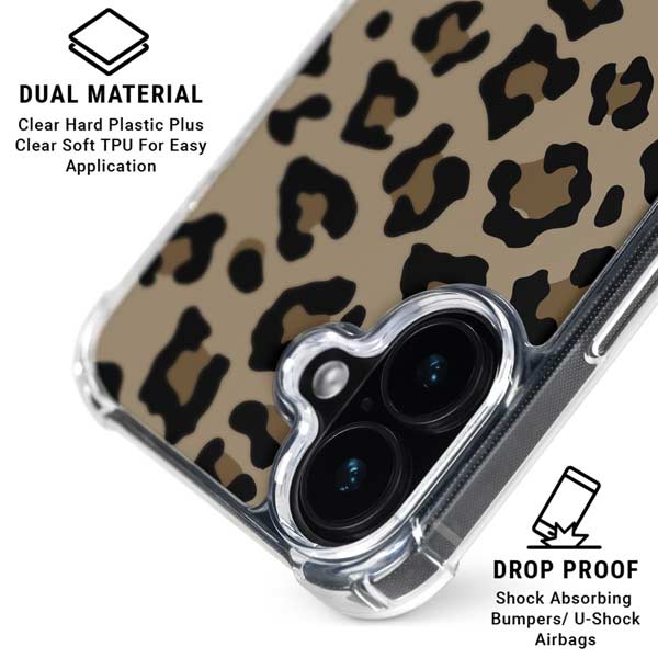 Leopard Print iPhone 16 MagSafe Case