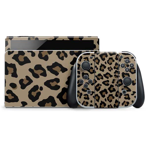 Leopard Print Nintendo Skins