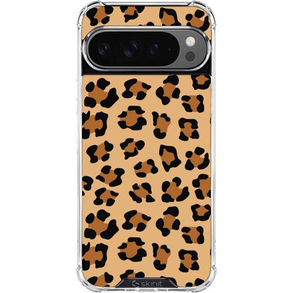 Leopard Spots Print Google Pixel 10 Pro XL Clear Case