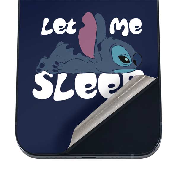 Disney Lilo and Stitch Let Me Sleep iPhone 17 Pro Skin