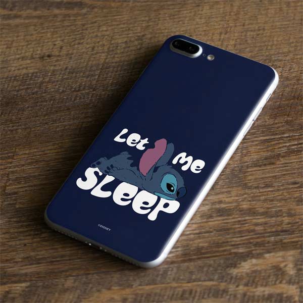 Disney Lilo and Stitch Let Me Sleep iPhone 8 Plus Skin
