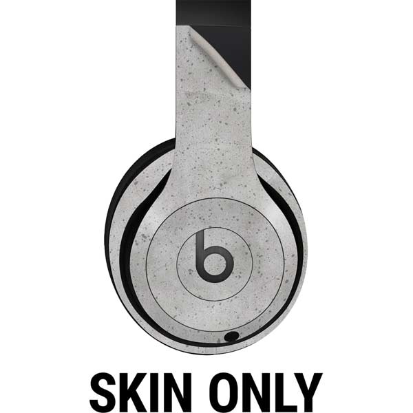 Light Grey Concrete Beats Studio Pro Wireless Headphones Skin