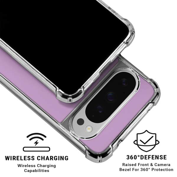 Lilac Google Pixel 10 Pro Clear Case
