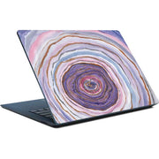 Lilac Watercolor Geode Surface Laptop Skin