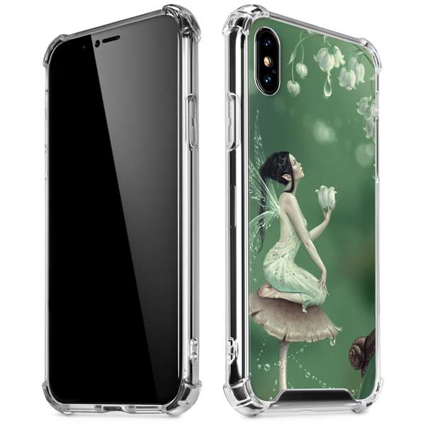Lily of the Valley by Rachel Anderson iPhone X/XS Clear Case