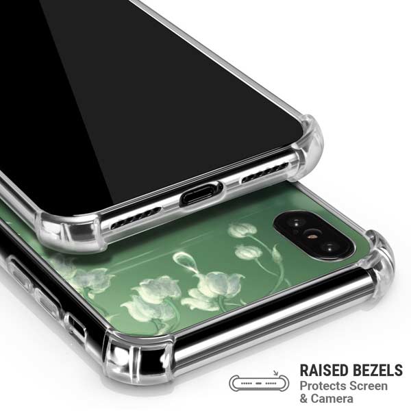 Lily of the Valley by Rachel Anderson iPhone X/XS Clear Case