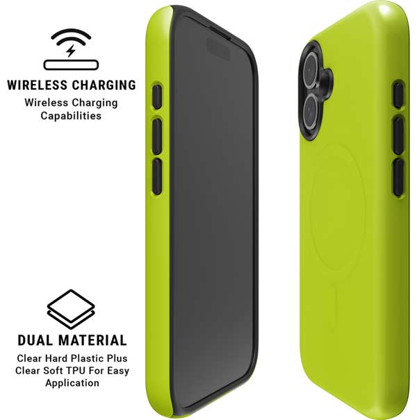 Lime iPhone 16 Plus Magsafe Impact Case