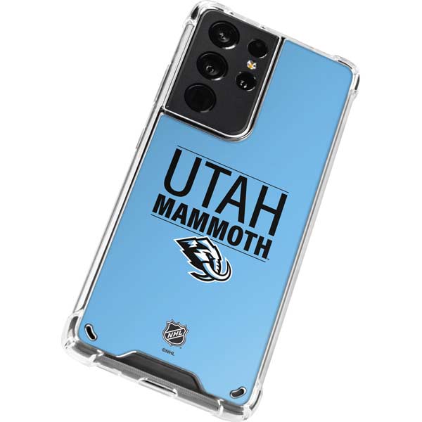 NHL Utah Mammoth Line-Up Series Galaxy S21 Ultra 5G Clear Case