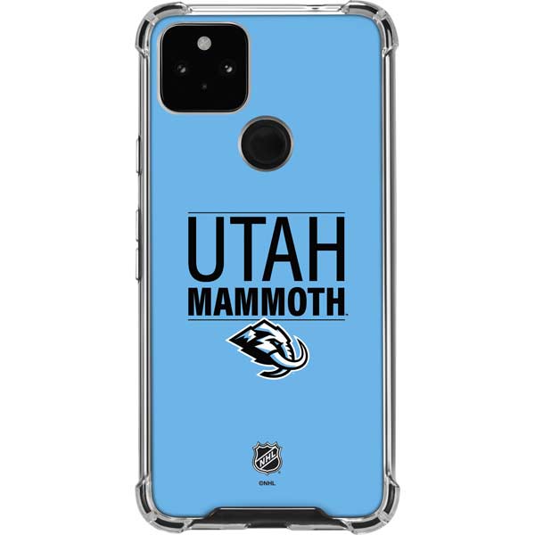 NHL Utah Mammoth Line-Up Series Google Pixel 4a 5G Clear Case
