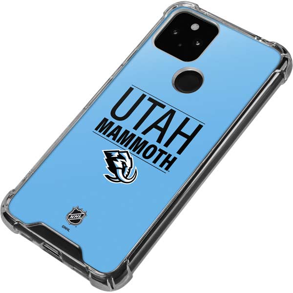 NHL Utah Mammoth Line-Up Series Google Pixel 5a 5G Clear Case