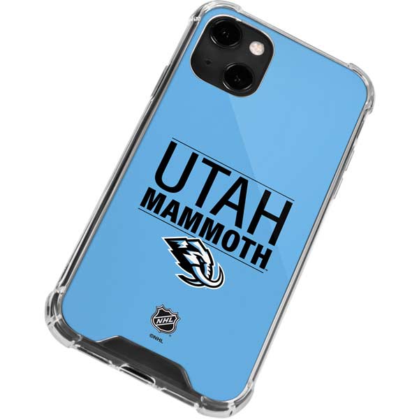 NHL Utah Mammoth Line-Up Series iPhone 13 Clear Case