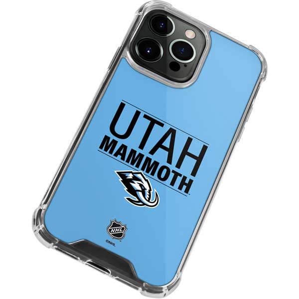 NHL Utah Mammoth Line-Up Series iPhone 14 Pro Max Clear Case