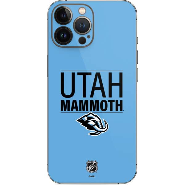 NHL Utah Mammoth Line-Up Series iPhone 15 Pro Max Skin