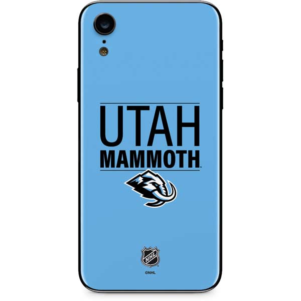 NHL Utah Mammoth Line-Up Series iPhone XR Skin