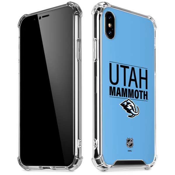 NHL Utah Mammoth Line-Up Series iPhone XS Max Clear Case