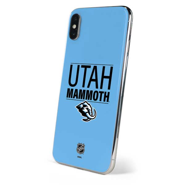 NHL Utah Mammoth Line-Up Series iPhone XS Max Skin
