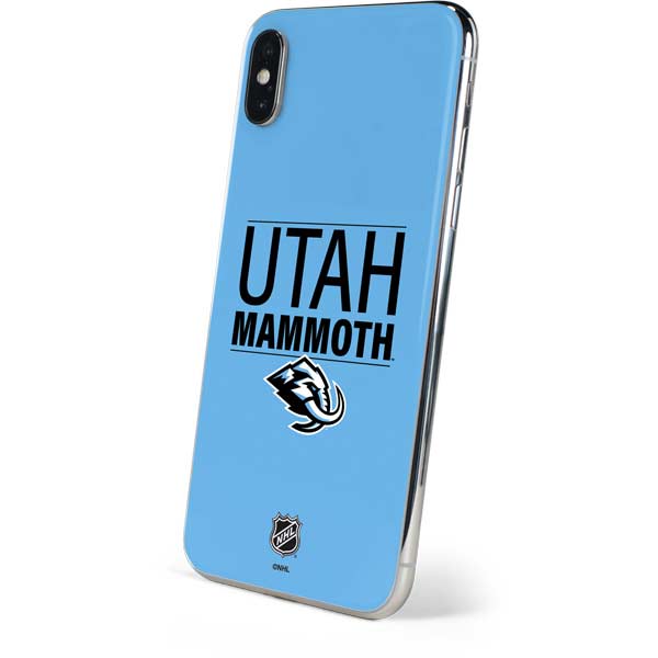 NHL Utah Mammoth Line-Up Series iPhone XS Skin