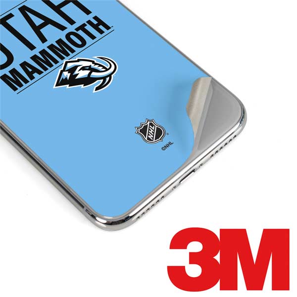 NHL Utah Mammoth Line-Up Series iPhone XS Skin