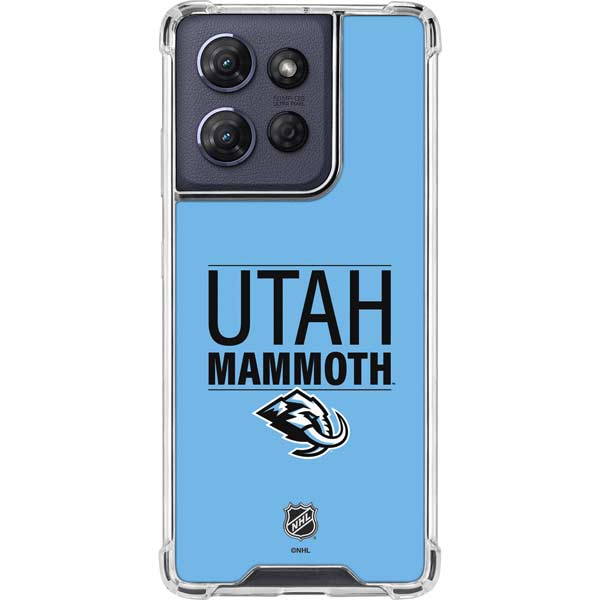 NHL Utah Mammoth Line-Up Series Moto G Play 5G (2025) Clear Case