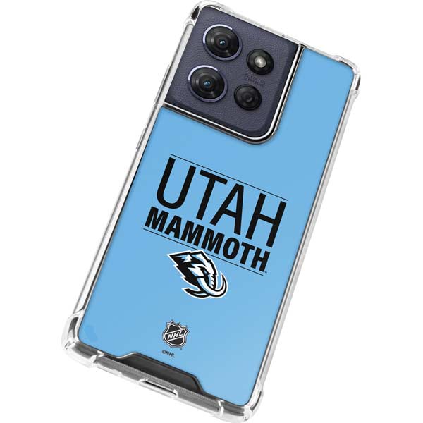 NHL Utah Mammoth Line-Up Series Moto G Play 5G (2025) Clear Case