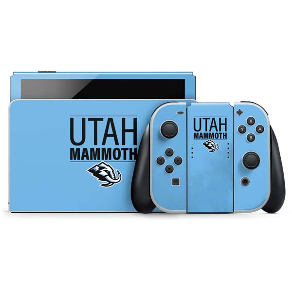 NHL Utah Mammoth Line-Up Series Nintendo Switch OLED (2021) Skin