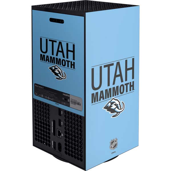 NHL Utah Mammoth Line-Up Series XBox Series X Digital Edition Console Skin