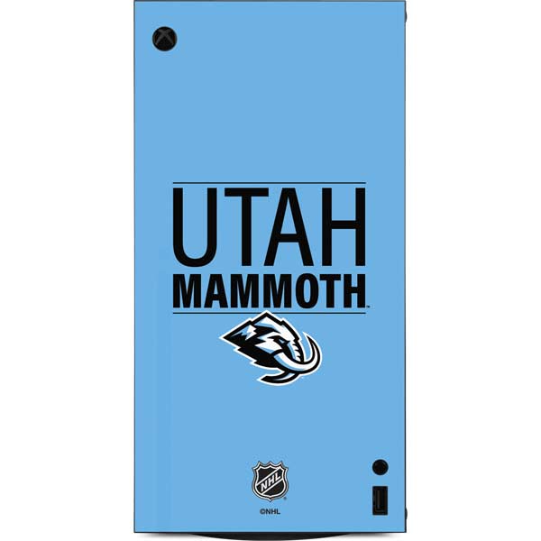 NHL Utah Mammoth Line-Up Series XBox Series X Digital Edition Console Skin