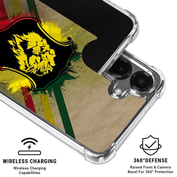 Lion of Judah Shield Galaxy S26 Clear Case