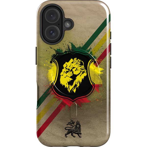 Lion of Judah Shield iPhone 16 Magsafe Impact Case