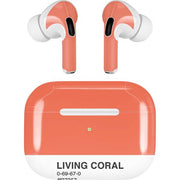 Living Coral AirPods Skins