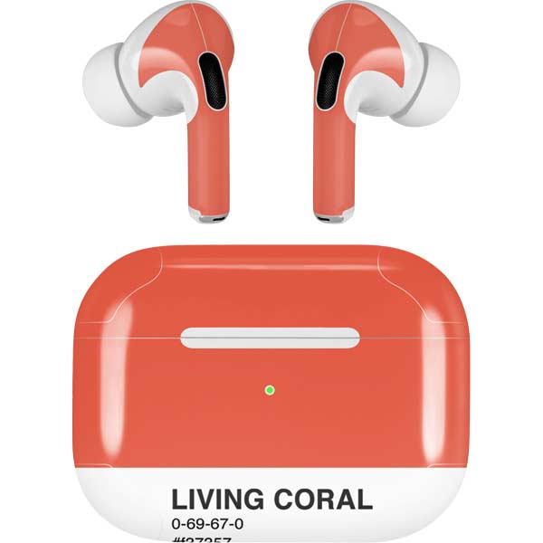 Living Coral AirPods Skins