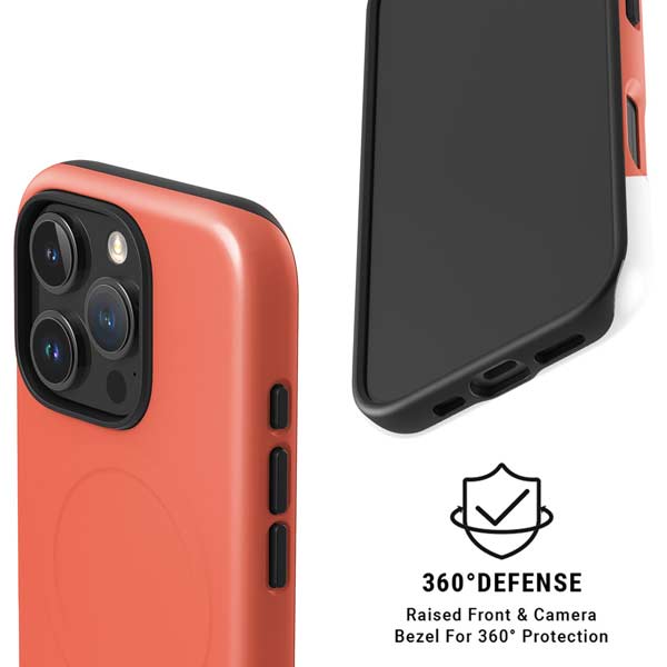 Living Coral iPhone 16 Pro Max Magsafe Impact Case