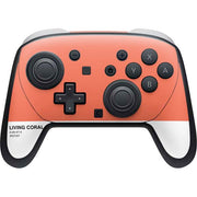 Living Coral Nintendo Switch 2 (2025) Pro Controller Skin